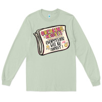 Matcha breaking news everything will be alright Long Sleeve Tee - MaliasSmallBusiness