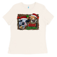 Bone merry christmas heifers Ladies Tee - RanaPortraitStore