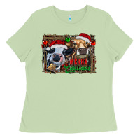 Matcha merry christmas heifers Ladies Tee - RanaPortraitStore