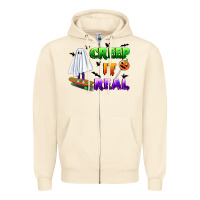 Creep It Real Zipper Hoodie | Teevron