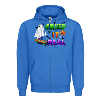 True Royal creep it real Zipper Hoodie - BundleAndBundleShop