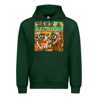 Forest Green take a ride on the wild side Urban Hoodie - OliviaCreatesArt
