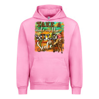 Fuchsia Pink take a ride on the wild side Urban Hoodie - OliviaCreatesArt