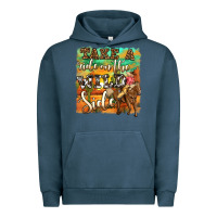 Pigment Midnight Navy take a ride on the wild side Urban Hoodie - OliviaCreatesArt