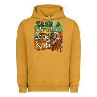 Pigment Peanut Butter take a ride on the wild side Urban Hoodie - OliviaCreatesArt