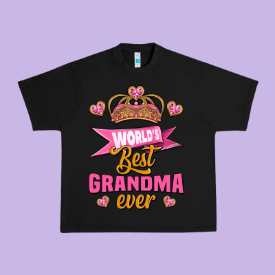 World's Best Grandma Ever Urban Heavy Tee Designed By Jasminsmagicworld