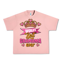 Salmon world's best grandma ever Urban Heavy Tee - Jasminsmagicworld