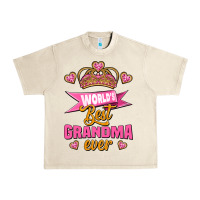 Sandshell world's best grandma ever Urban Heavy Tee - Jasminsmagicworld