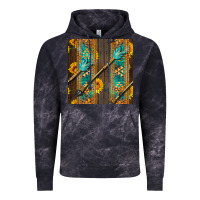 Cloud Black aztec and sunflowers Vintage Hoodie - BundleAndBundleShop