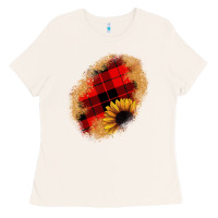 Bone sunflower Christmas patch Ladies Tee - JahusDesignShop