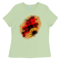 Matcha sunflower Christmas patch Ladies Tee - JahusDesignShop