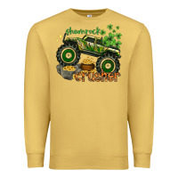 Antique Gold shamrock crusher Premium Sweatshirt - NancyCooperArtShop