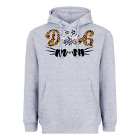 Heather Grey Dog Mom Heavyweight Hoodie - Bettercallsaul