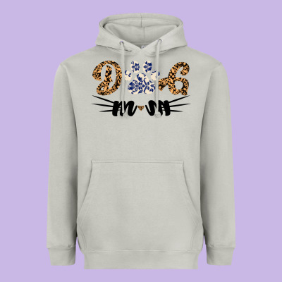 Dog Mom Heavyweight Hoodie Designed By Bettercallsaul
