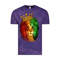 Cloud Purple Juneteenth Lion King Vintage Tee - LillyAllenDesigns