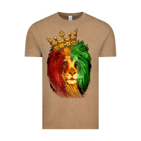 Vintage Coffee Juneteenth Lion King Vintage Tee - LillyAllenDesigns