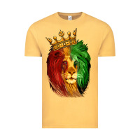 Vintage Mustard Juneteenth Lion King Vintage Tee - LillyAllenDesigns