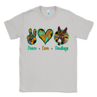 Moon Dust Peace Love Donkeys Classic Tee - Jasminsmagicworld