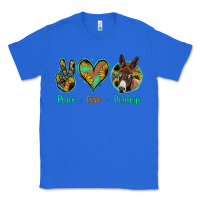 True Royal Peace Love Donkeys Classic Tee - Jasminsmagicworld