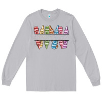 Moon Dust custom crayons Long Sleeve Tee - MaliasSmallBusiness