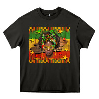 Asphalt juneteenth black women  tumbler Heavy Core Tee - BarkalooDesign