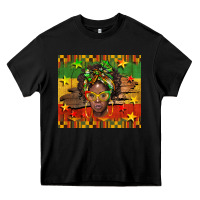 Black juneteenth black women  tumbler Heavy Core Tee - BarkalooDesign