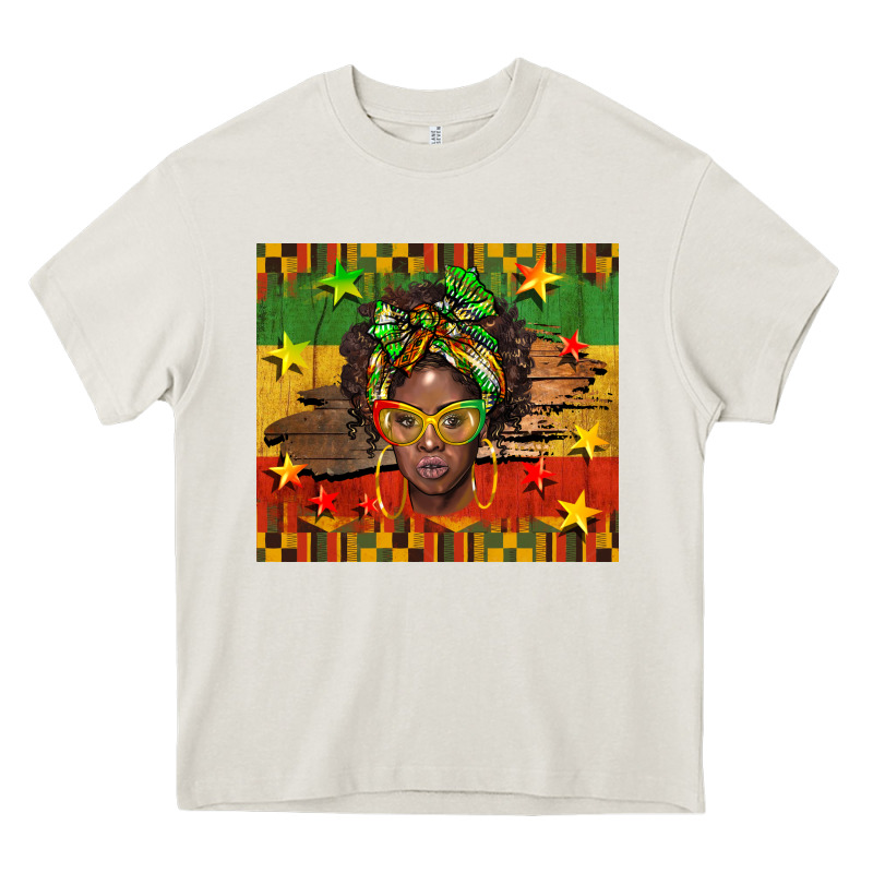Juneteenth Black Women  Tumbler Heavy Core Tee by BarkalooDesign | Teevron
