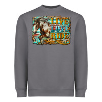 Storm live love ride horse Heavyweight Sweatshirt - LillyAllenDesigns