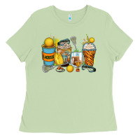 Matcha lacrosse coffee cups Ladies Tee - Zillion Design Studio