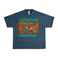 Midnight Navy country girl Urban Heavy Tee - BarkalooDesign