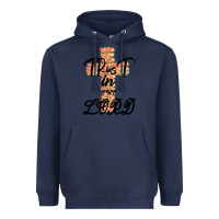 Navy Trust In The Lord Heavyweight Hoodie - Bettercallsaul