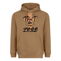 Toasted Coconut Trust In The Lord Heavyweight Hoodie - Bettercallsaul