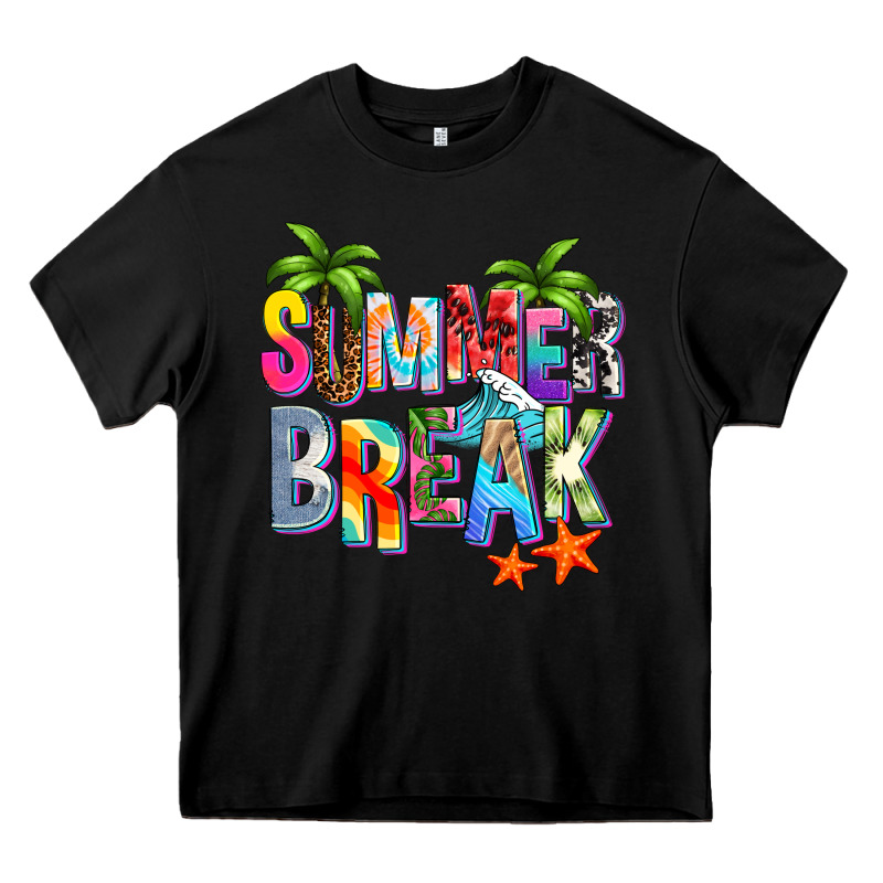Summer Break Heavy Core Tee by Zillion Design Studio | Teevron