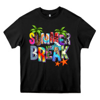 Black summer break Heavy Core Tee - Zillion Design Studio