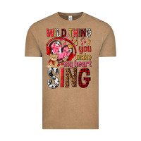 Vintage Coffee wild thing you make my heart sing Vintage Tee - NancyCooperArtShop
