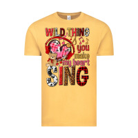 Vintage Mustard wild thing you make my heart sing Vintage Tee - NancyCooperArtShop