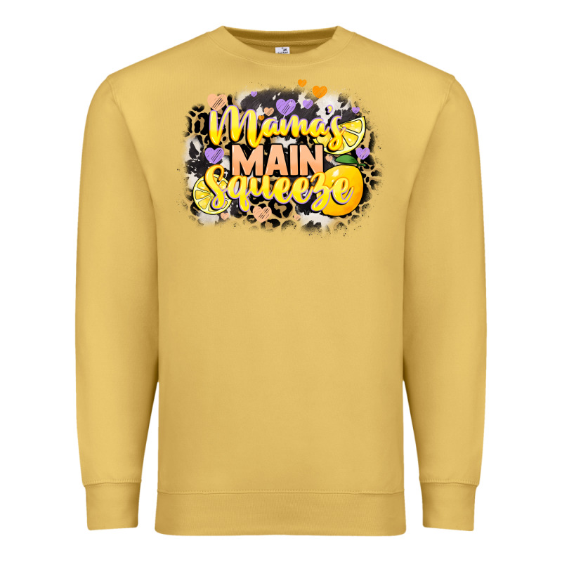 Mama's Main Squeeze Premium Sweatshirt by NancyCooperArtShop | Teevron