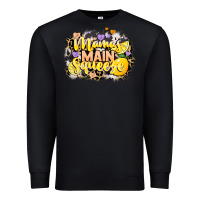 Black Mama's main squeeze Premium Sweatshirt - NancyCooperArtShop