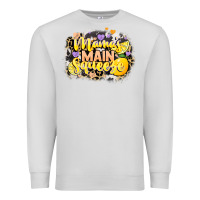Dove Grey Mama's main squeeze Premium Sweatshirt - NancyCooperArtShop