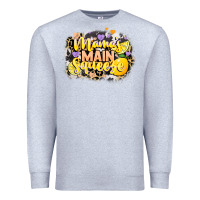 Heather Grey Mama's main squeeze Premium Sweatshirt - NancyCooperArtShop