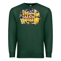 Sports Green Mama's main squeeze Premium Sweatshirt - NancyCooperArtShop