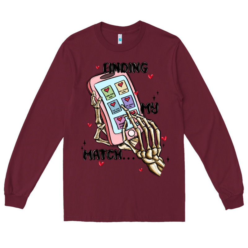 Finding My Match Long Sleeve Tee by MaliasSmallBusiness | Teevron