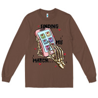 Chestnut finding my match Long Sleeve Tee - MaliasSmallBusiness