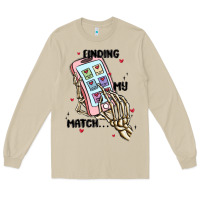 Mushroom finding my match Long Sleeve Tee - MaliasSmallBusiness
