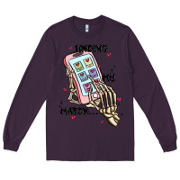 Plum finding my match Long Sleeve Tee - MaliasSmallBusiness