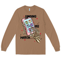 Toasted Coconut finding my match Long Sleeve Tee - MaliasSmallBusiness