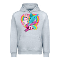Heather Grey pride lgbtq unicorn Urban Hoodie - OliviaCreatesArt
