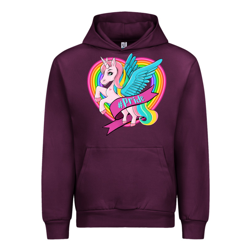 Pride Lgbtq Unicorn Urban Hoodie by OliviaCreatesArt | Teevron