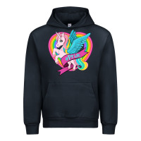 Navy pride lgbtq unicorn Urban Hoodie - OliviaCreatesArt