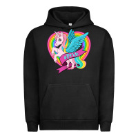 Pigment Black pride lgbtq unicorn Urban Hoodie - OliviaCreatesArt